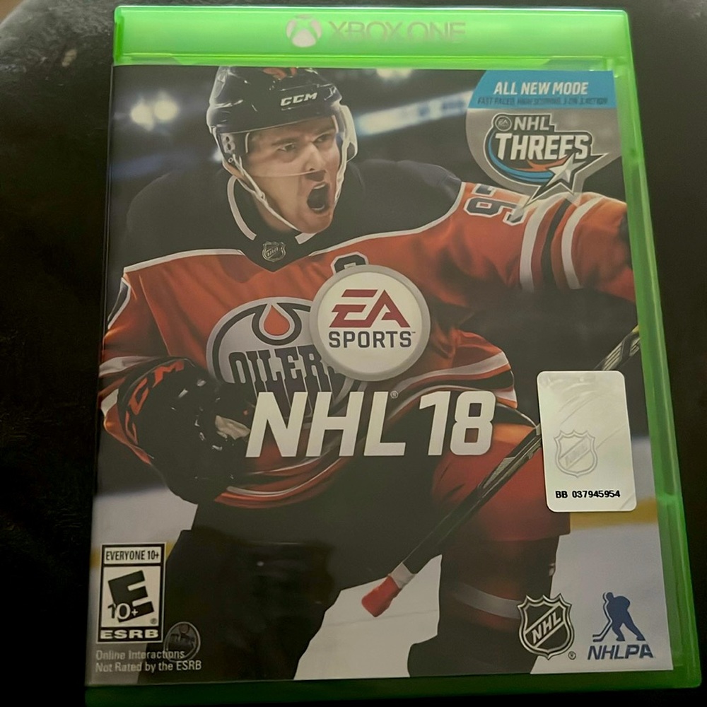 Xbox One NHL 18 Game